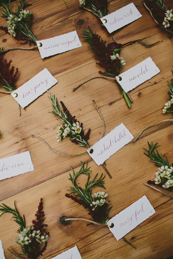 Escort cards