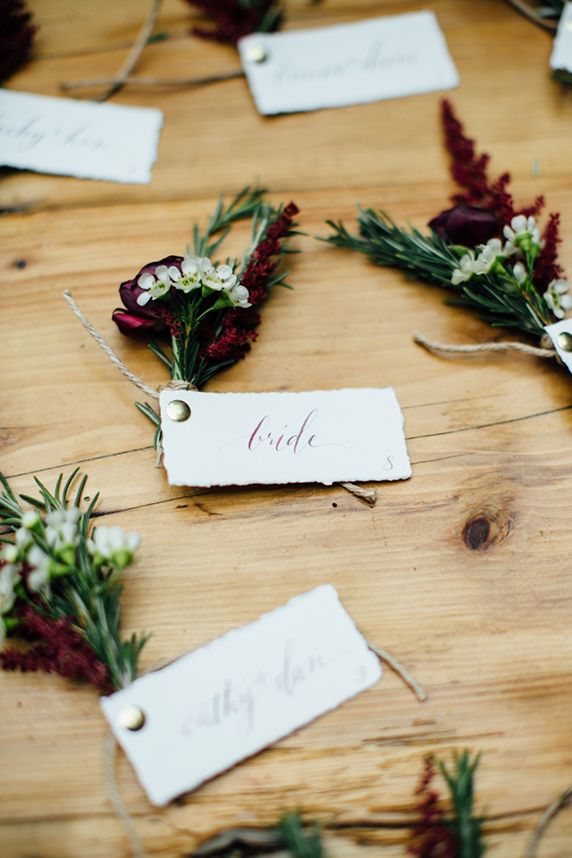 Escort cards