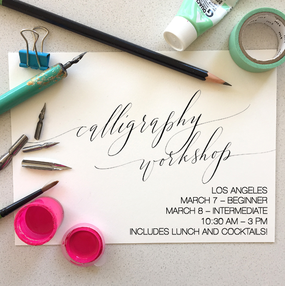 Calligraphy Workshop