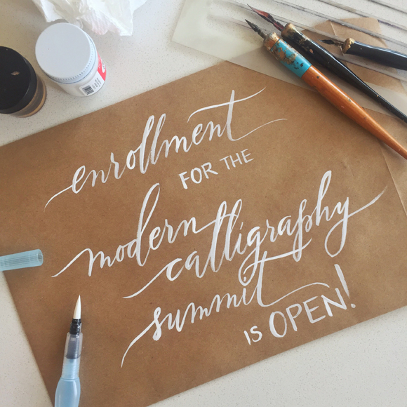 The Modern Calligraphy Summit