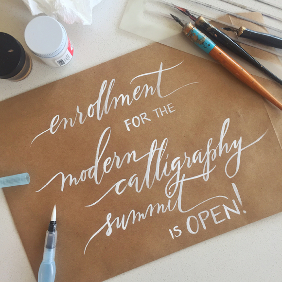 Modern Calligraphy for Beginners [Class in Los Angeles] @ The